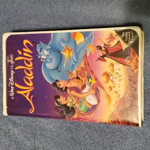 Aladdin vhs tape